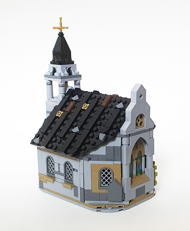 BlueBrixx Mittelalterliche Burgkapelle (109012) gebaut