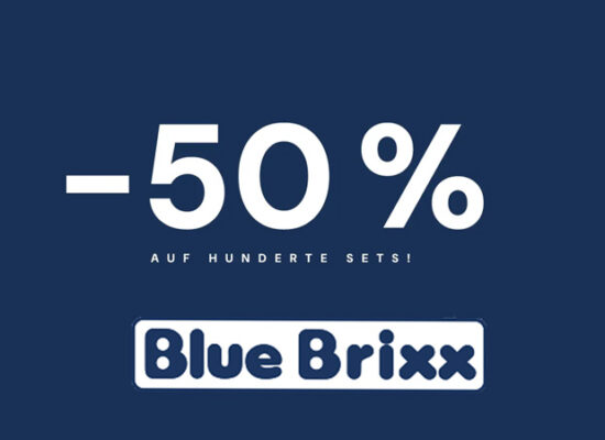 BlueBrixx: (Fast) alles muss raus - 50 Prozent Rabatt auf Hunderte Sets BlueBrixx: (Fast) alles muss raus - 50 Prozent Rabatt auf Hunderte Sets