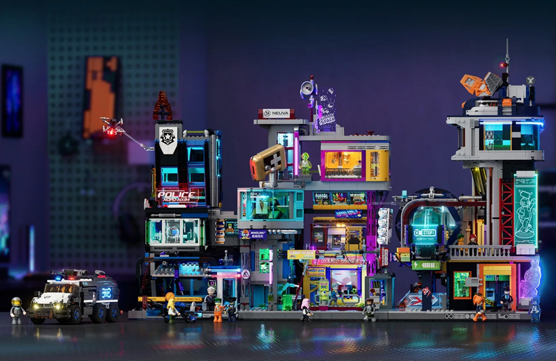 Lumibricks Cyberpunk Symbolbild