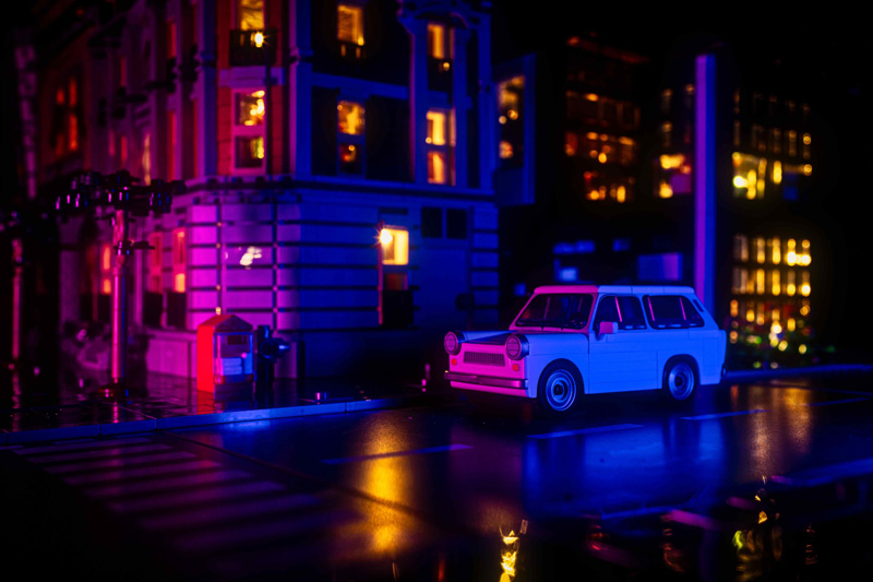 BIlder Agent-k COBI Trabant 1:35