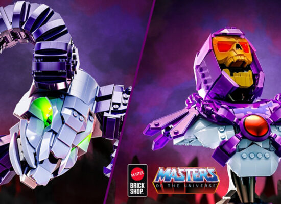 Mattel Brick Shop He-Man Skeletor Büste und Havoc-Stab enthüllt Mattel Brick Shop He-Man Skeletor Büste und Havoc-Stab enthüllt