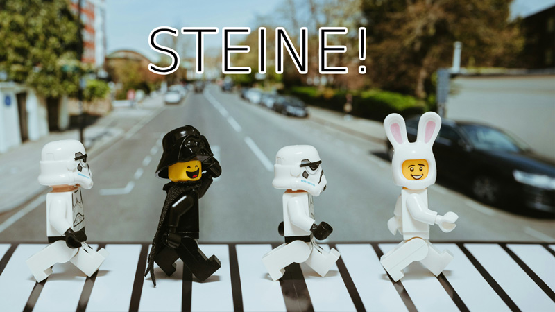 LEGO Ausstellung Steine! 2026 Titel