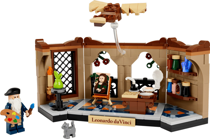 LEGO 40902 Hommage an Leonardo da Vinci Set
