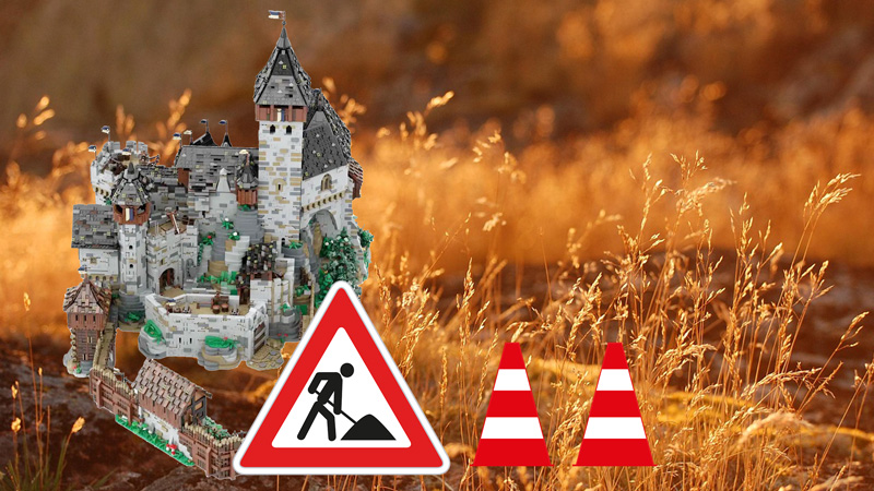 BlueBrixx Burg Blaustein Festung Flop Titel