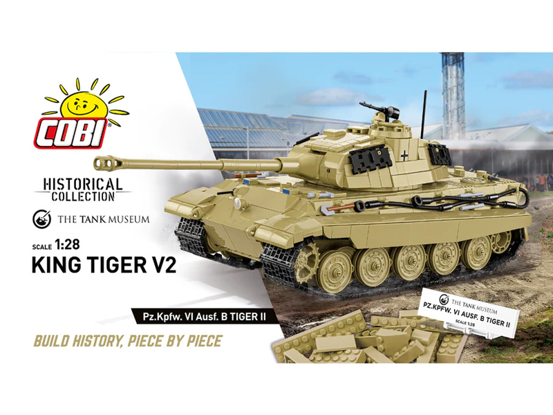 COBI Königstiger V2 Boxdesign