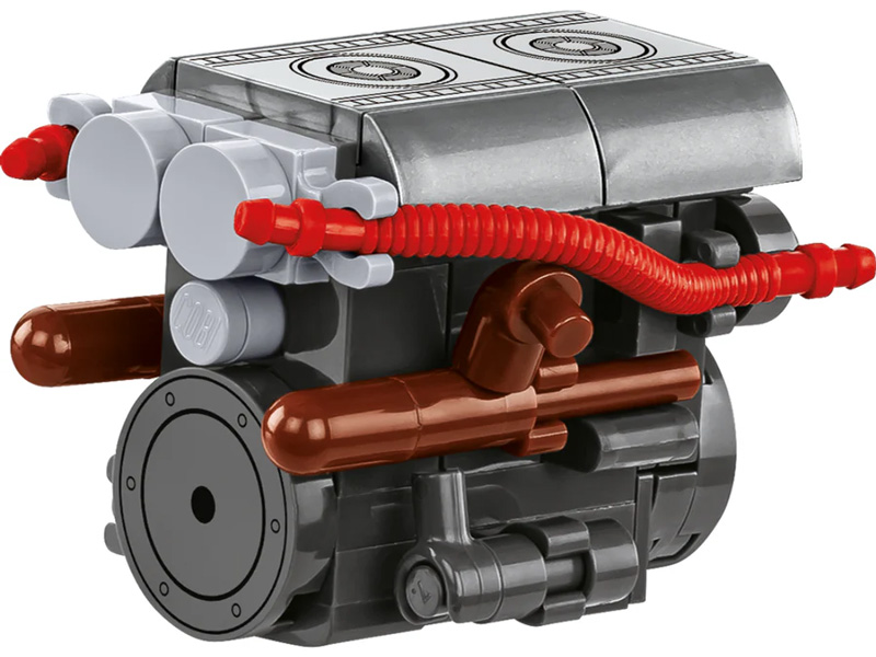 COBI Königstiger V2 Motor