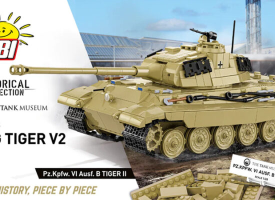 COBI Königstiger V2 enthüllt: Veröffentlichung im September 2026 (Update) COBI Königstiger V2 enthüllt: Veröffentlichung im September 2026 (Update)