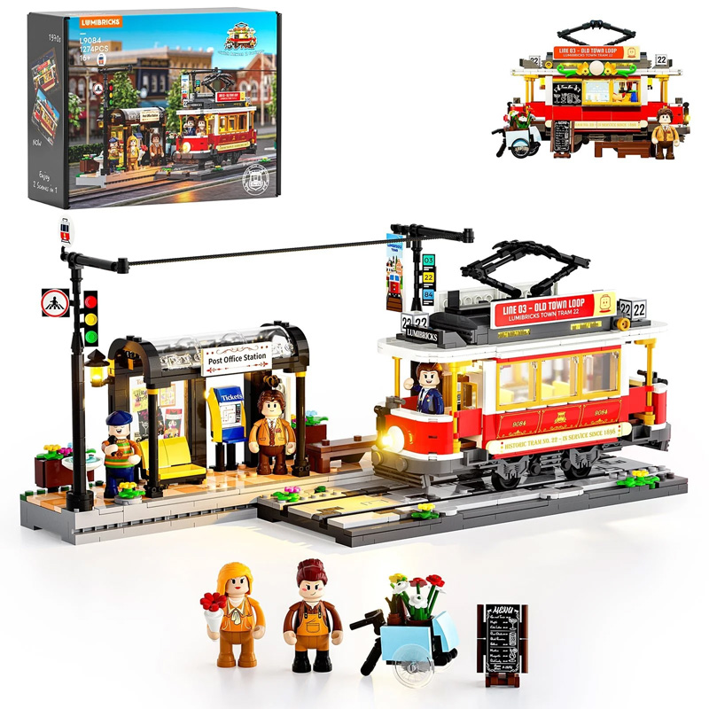 Lumibricks (L9084 - Heritage Tram and Station)
