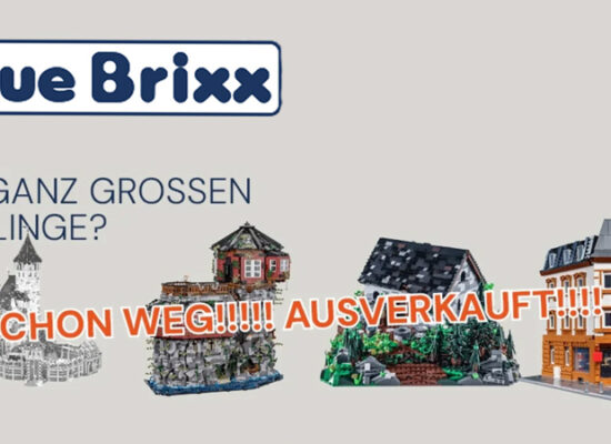 BlueBrixx Sale im Onlineshop frühzeitig beendet - offline weiterhin sparen