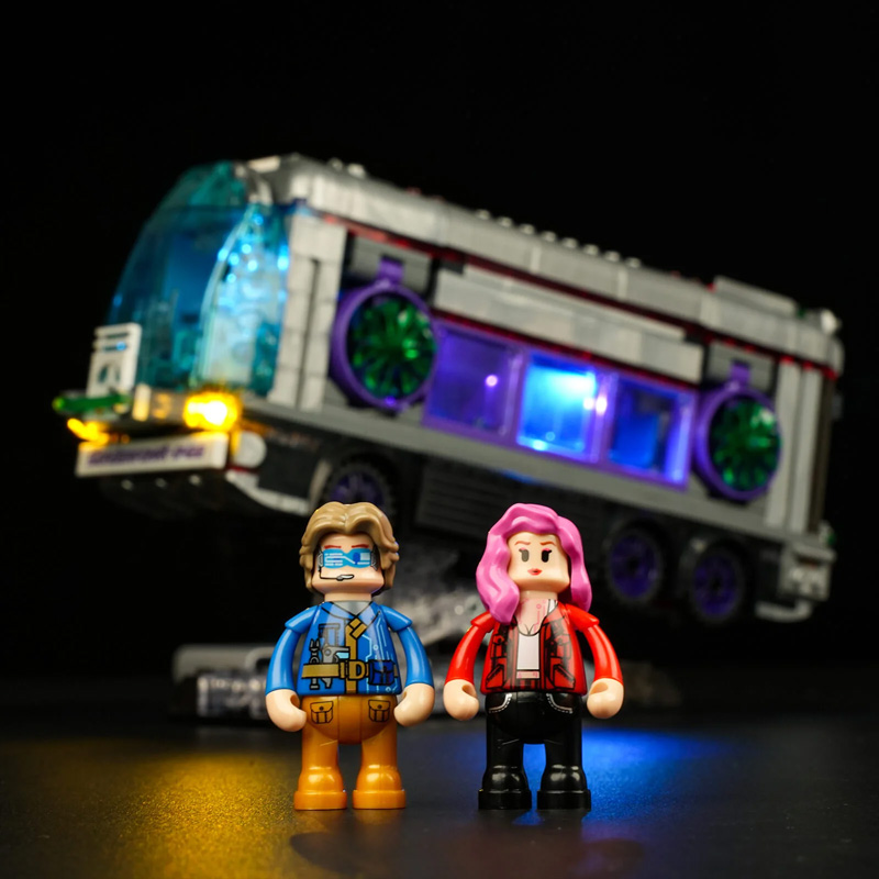 Lumibricks F9060 Cyberpunk Future Bus / Zukunftsbus