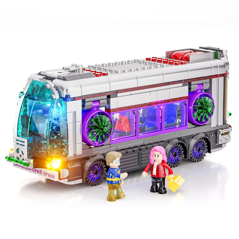 Lumibricks F9060 Cyberpunk Future Bus / Zukunftsbus