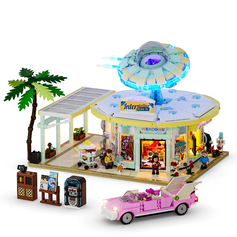 Lumibricks L9104 Interstellares Drive-In
