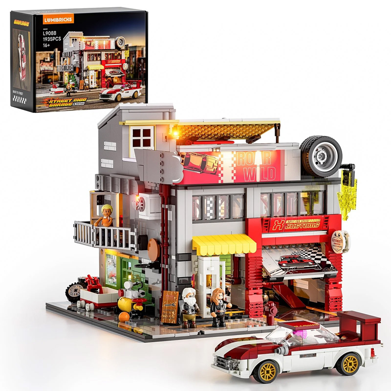 Lumibricks L9088 Street MOD Garage / Straßen-MOD-Garage