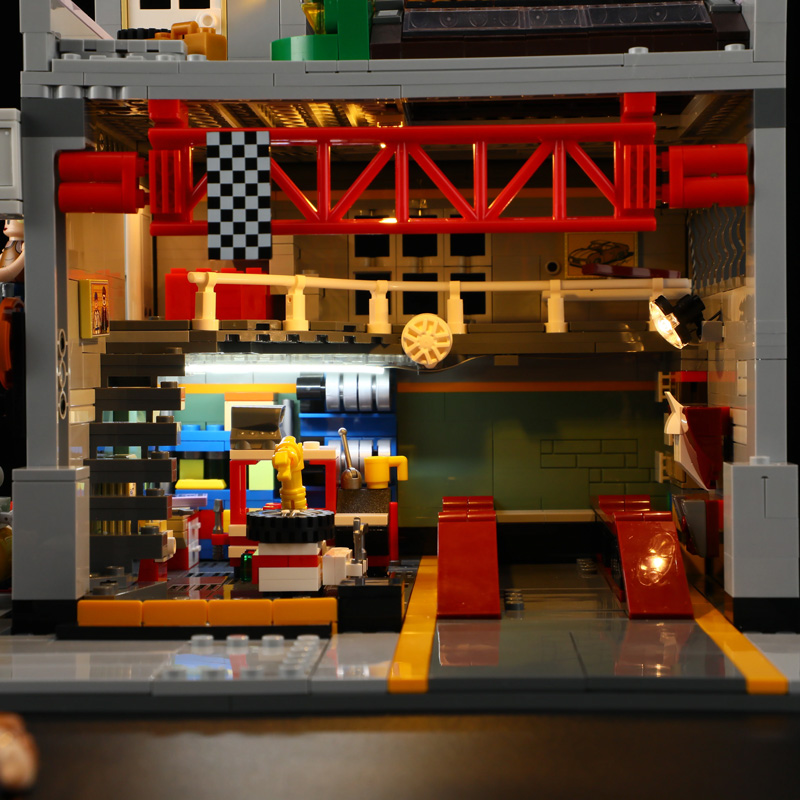 Lumibricks L9088 Street MOD Garage / Straßen-MOD-Garage