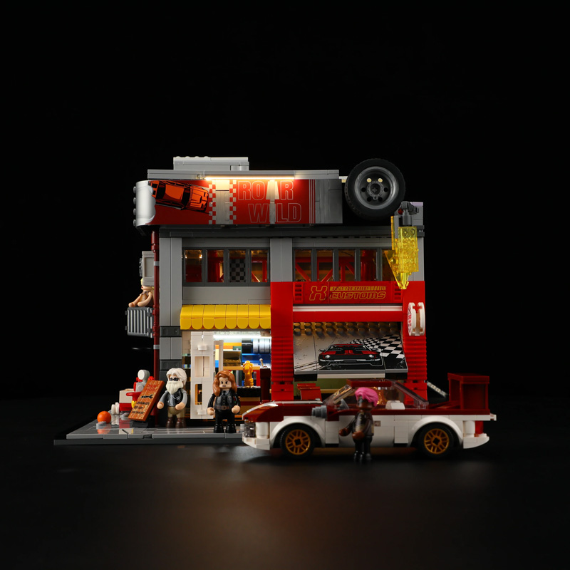 Lumibricks L9088 Street MOD Garage / Straßen-MOD-Garage