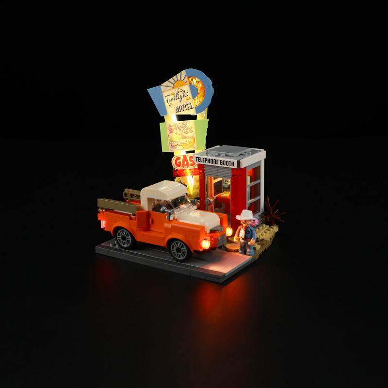 Lumibricks L9082 Sunset Stopover / Zwischenstopp bei Sonnenuntergang