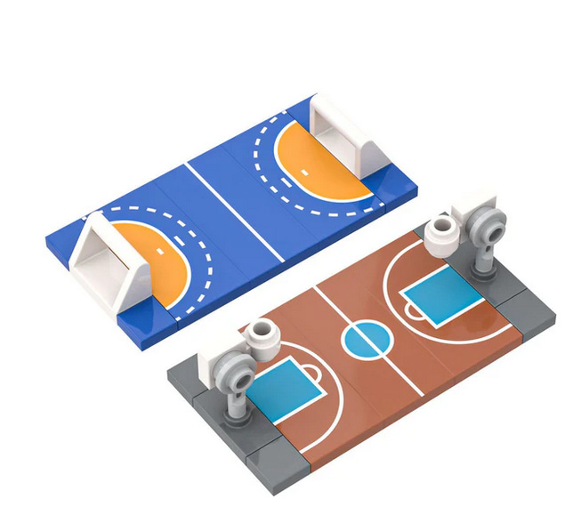 Bricks City Designer modulare Mikrocity Basketball
