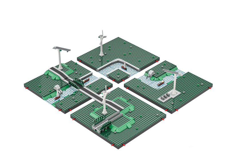 Bricks City Designer modulare Mikrocity Map Creator