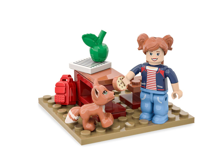 Open Bricks Schule der magischen Tiere Ida Rabatt