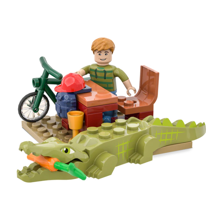 Open Bricks Schule der magischen Tiere Silas und Rick