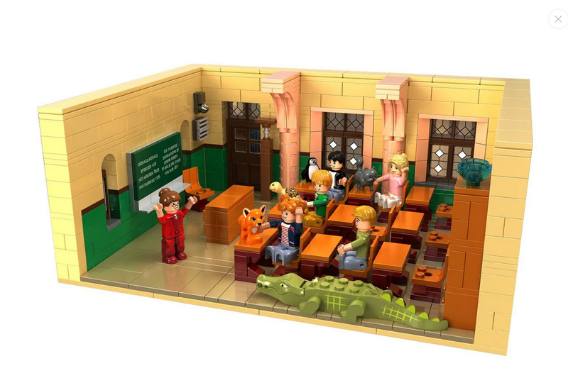 Open Bricks Schule der magischen Tiere Klassenimmer