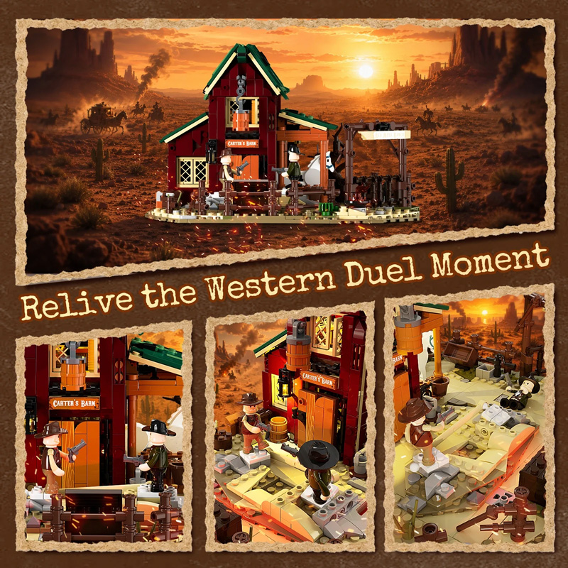 Lumibricks 14017 Wild West Ranch Duel