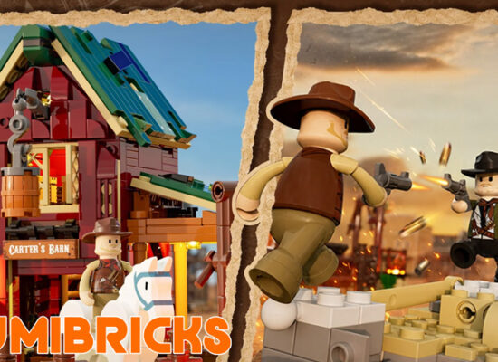 2-in-1-Set Lumibricks Wild West Ranch Duel (14017) vorgestellt