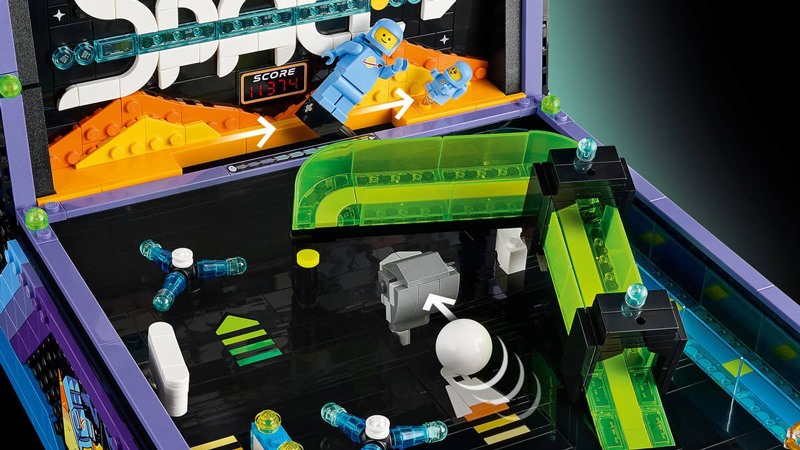 LEGO Icons Flipperautomat 11374