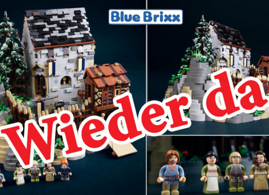 Mini Burg Blaustein und Co.: Viele Sets bei BlueBrixx wieder vorrätig