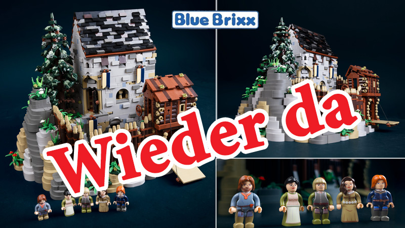 BlueBrixx Burg Blaustein Mini wieder da Titel