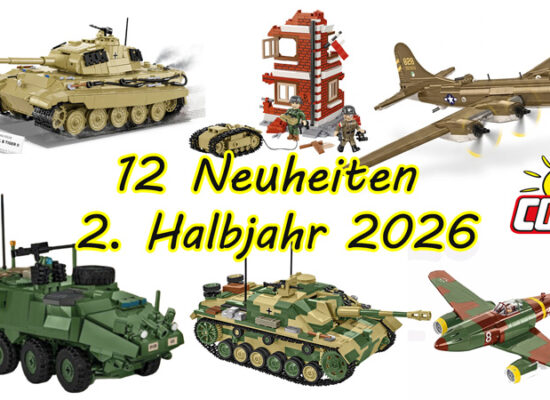Neuheiten COBI-Katalog und weitere bekannte neue Sets 2. Halbjahr 2026 Neuheiten COBI-Katalog und weitere bekannte neue Sets 2. Halbjahr 2026