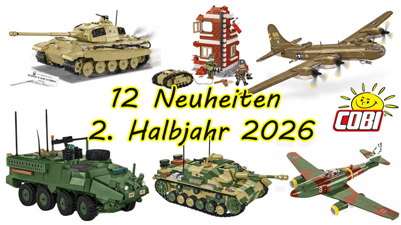 COBI Neuheiten 2026 2. Halbjahr Titel
