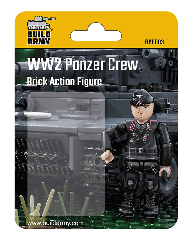 Buildarmy Minifigur Panzer Crew BAF003