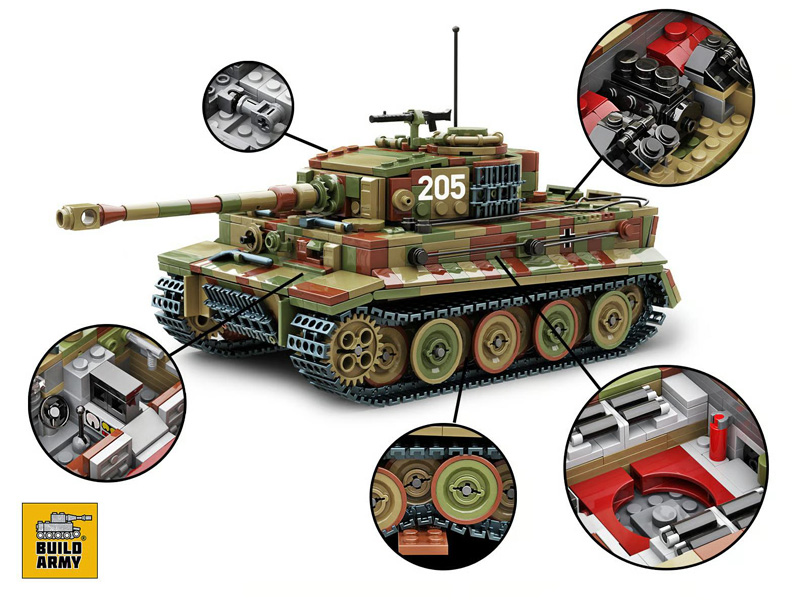 Buildarmy Tiger 1 Ausf E Spätversion (BA01181C)