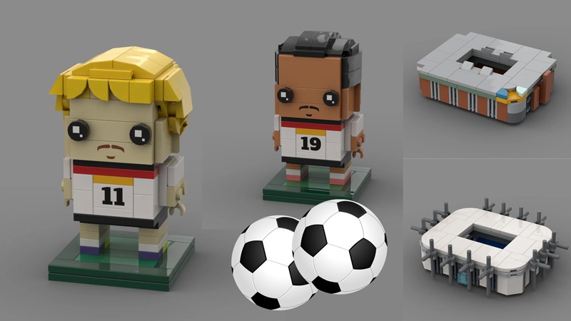 BrickStadium Figuren WM Nationalspieler Titel