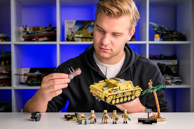 COBI Sturmgeschütz III Ausf.D (2675) Limited Edition gebaut