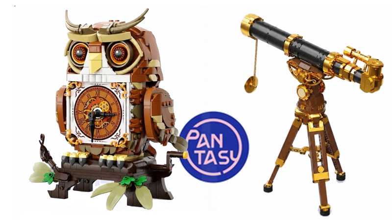 Pantasy 85054 Astronomical Telescope und Owl Clock 85051 Titel