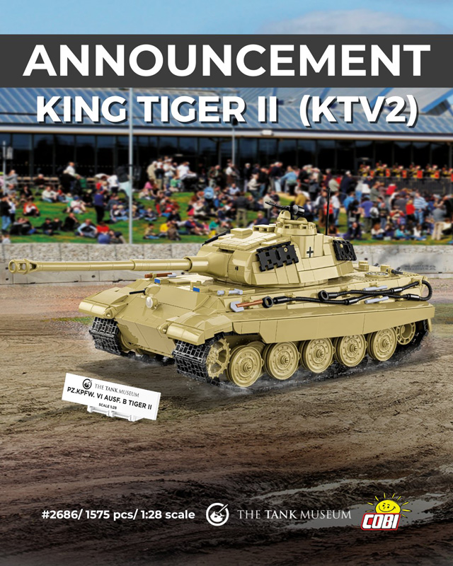 COBI 2686 King Tiger II KTV2 2686