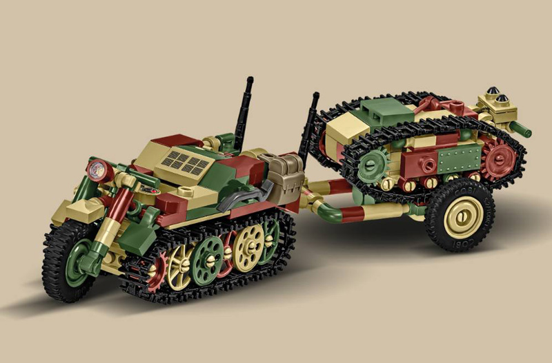 COBI M18 Hellcat & Kettenkrad & Goliath Limited Edition