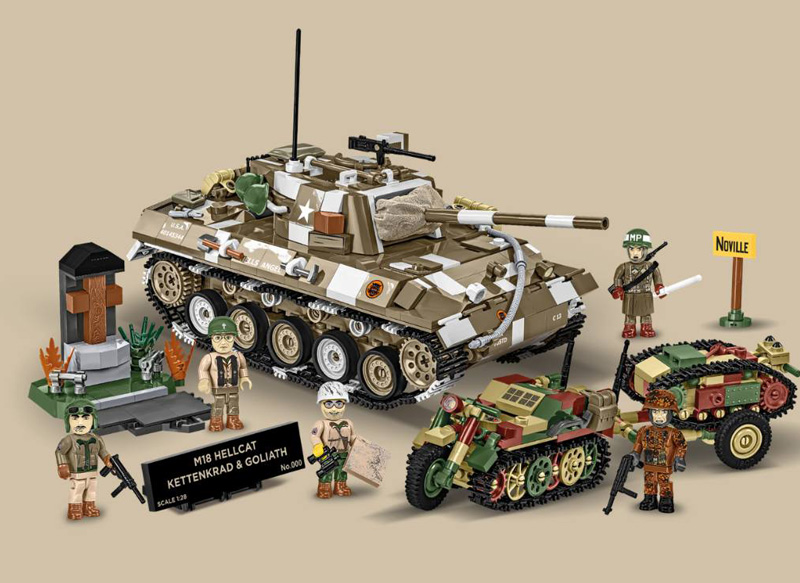 COBI M18 Hellcat & Kettenkrad & Goliath Limited Edition