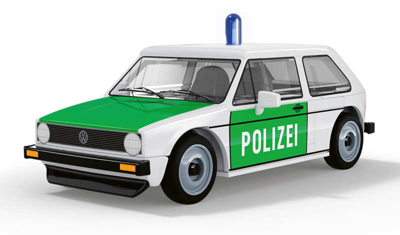 COBI 24642 Volkswagen Golf (1974) Polizei