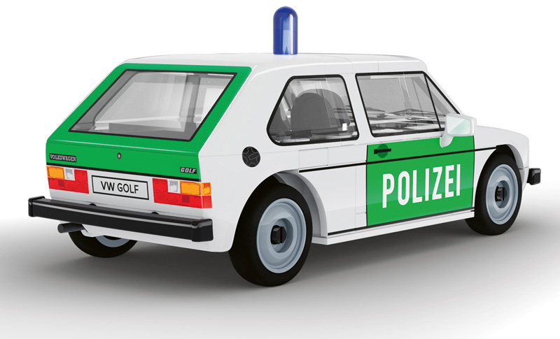 COBI 24642 Volkswagen Golf (1974) Polizei