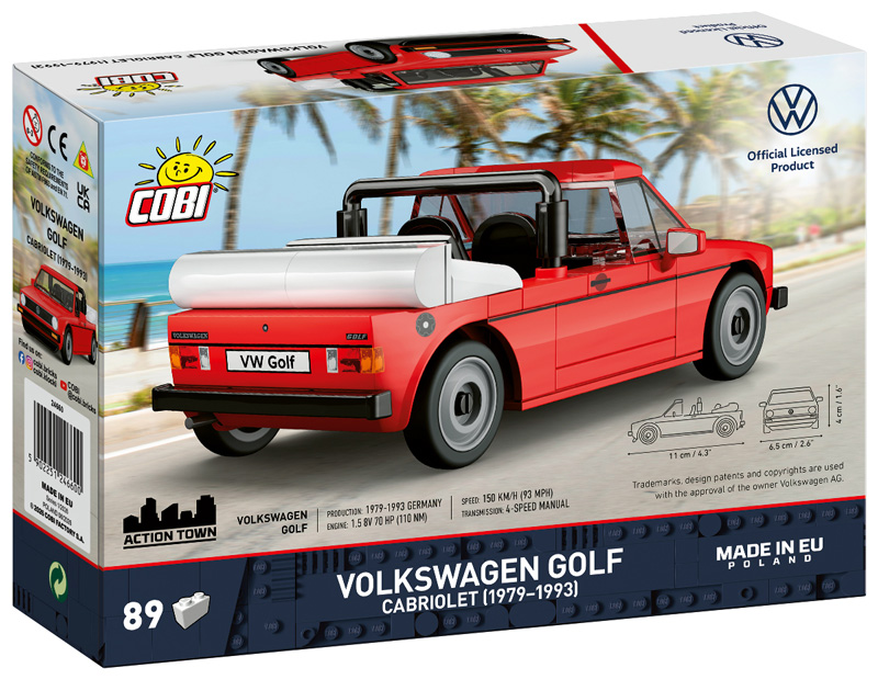 Volkswagen Golf Cabriolet (1979 - 1994) COBI 24660