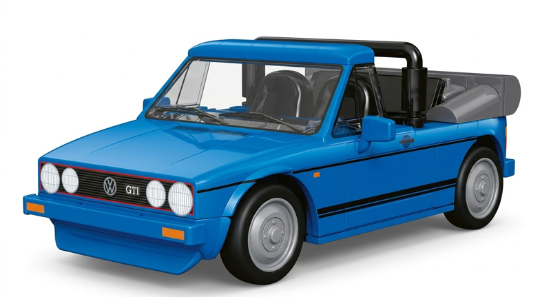 COBI 24661 Volkswagen Golf GTI British Version Cabriolet