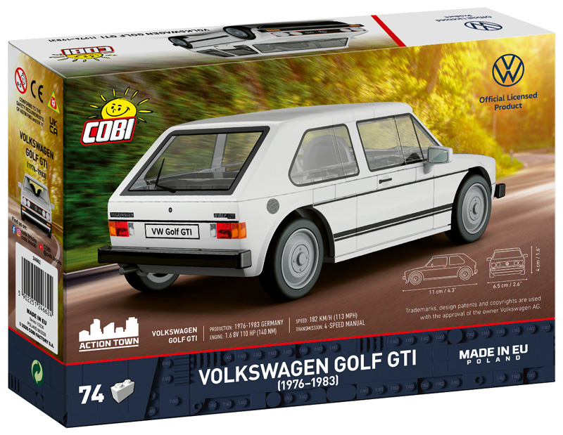 COBI 24662 Volkswagen Golf GTI (1976 bis 1983)