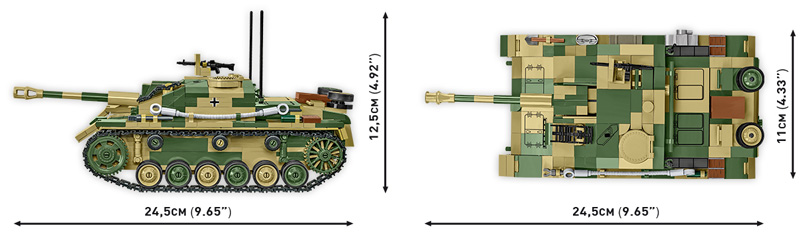 COBI Stug III Ausf. G 2676