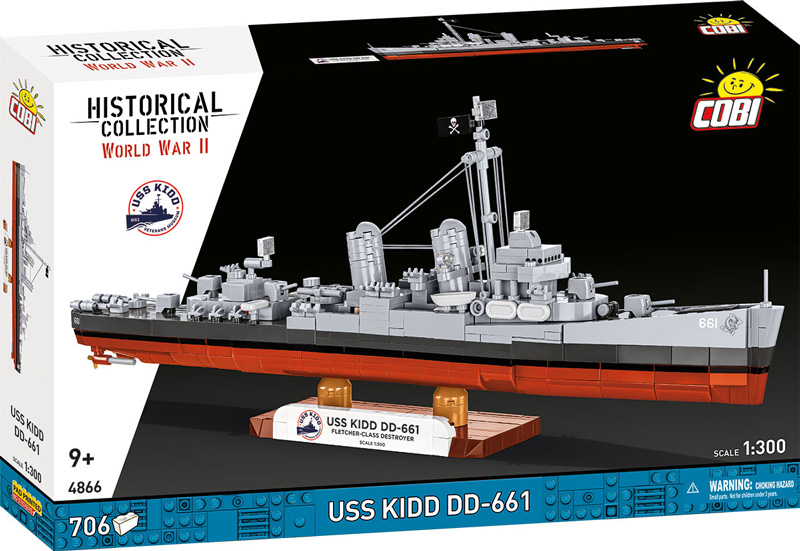 USS Kidd COBI 4866