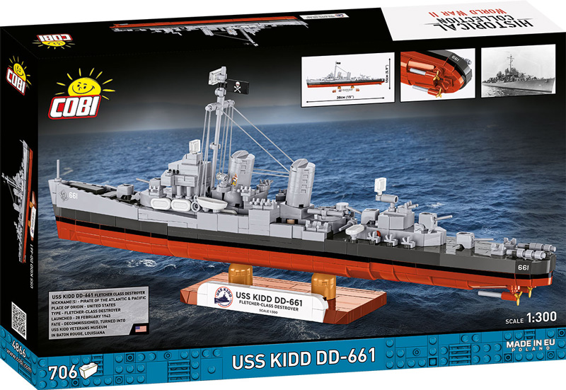 USS Kidd COBI 4866