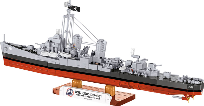 USS Kidd COBI 4866