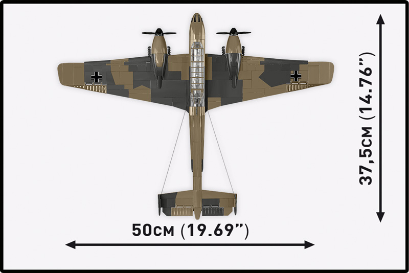 COBI 5777 Messerschmitt BF 110C
